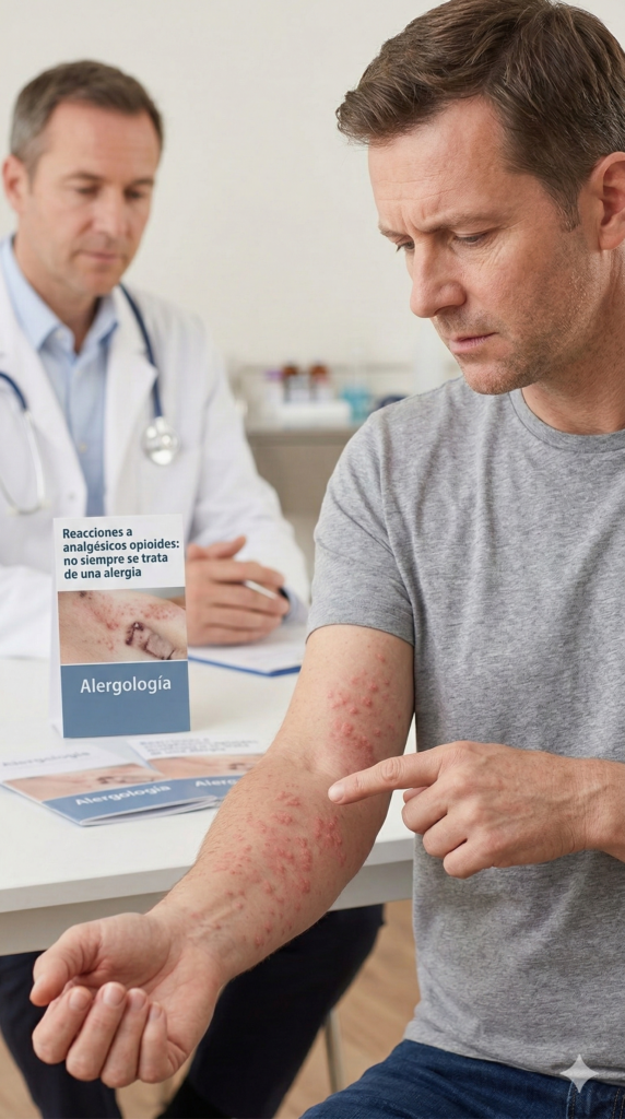 Reacciones a analgésicos opioides