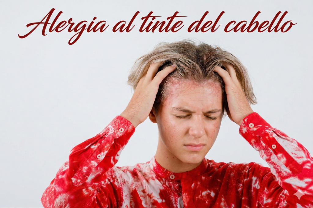 Alergia al tinte del cabello
